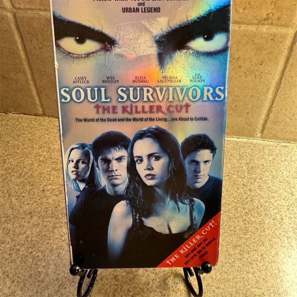 Soul Survivors: The Killer Cut VHS 2001 Horror Thriller Special Edition